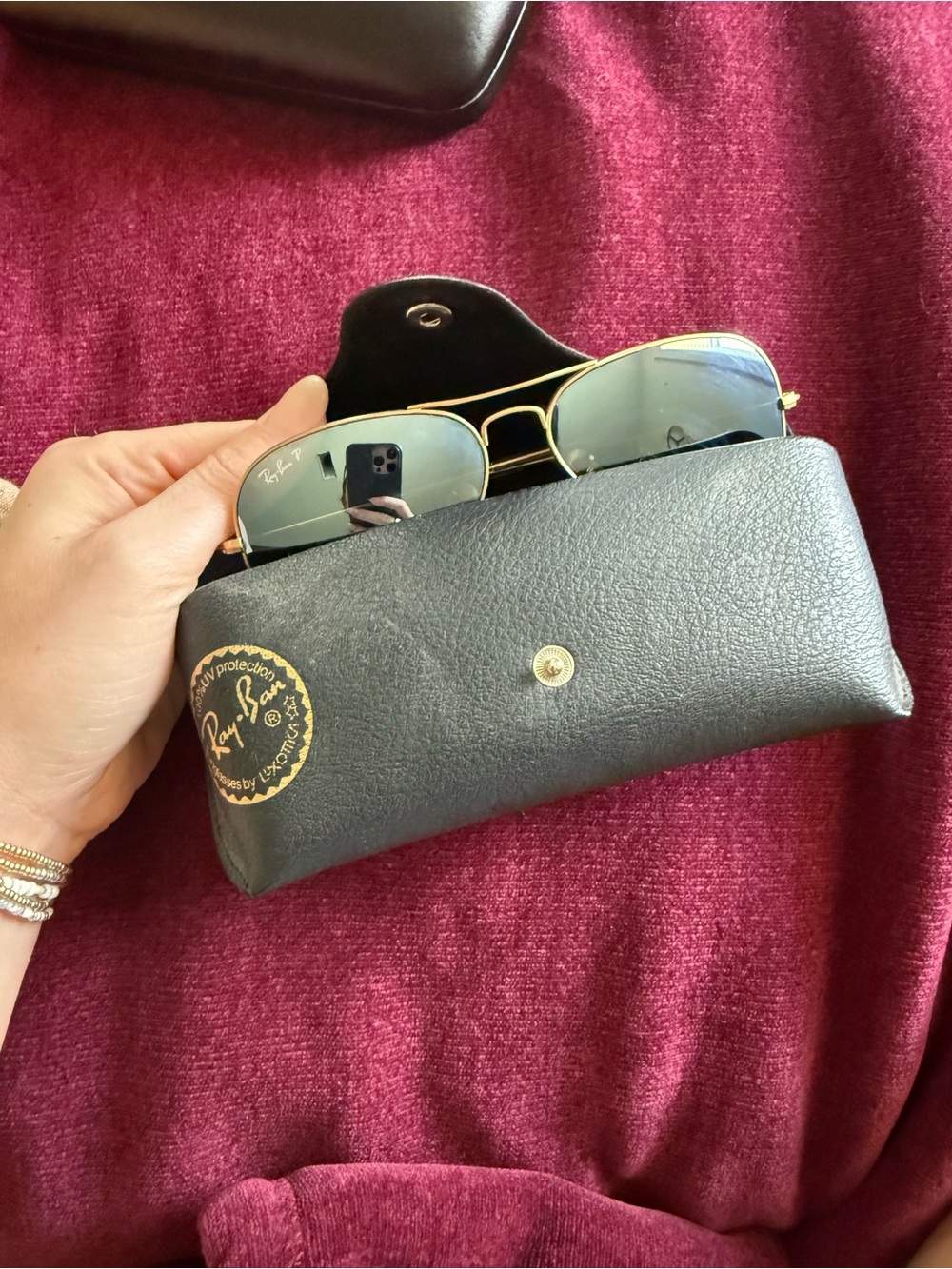 Ray-Ban Polarized Aviators - Picture 5 of 5